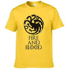 Load image into Gallery viewer, Game Of Thrones &#39;&#39;Fire And Blood&#39;&#39; T-Shirt 4
