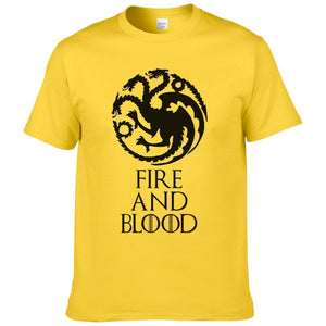 Game Of Thrones ''Fire And Blood'' T-Shirt 4