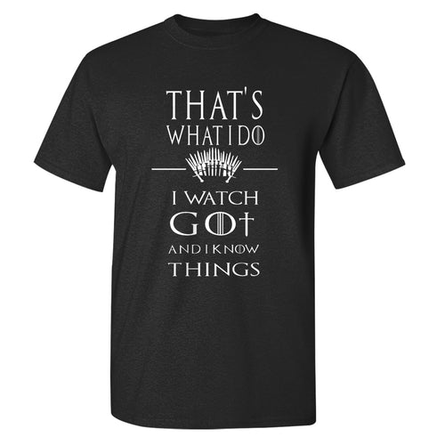 Game Of Thrones ''That's What I Do'' T-Shirt 4