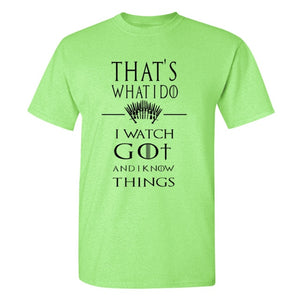 Game Of Thrones ''That's What I Do'' T-Shirt 4