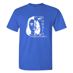 Game Of Thrones ''Arya Stark And Wolf'' T-Shirt