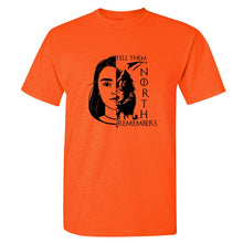 Load image into Gallery viewer, Game Of Thrones &#39;&#39;Arya Stark And Wolf&#39;&#39; T-Shirt