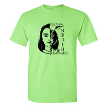 Load image into Gallery viewer, Game Of Thrones &#39;&#39;Arya Stark And Wolf&#39;&#39; T-Shirt