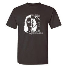 Load image into Gallery viewer, Game Of Thrones &#39;&#39;Arya Stark And Wolf&#39;&#39; T-Shirt