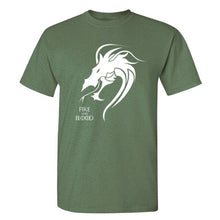 Load image into Gallery viewer, Game Of Thrones ''Fire And Blood'' T-Shirt 2