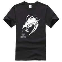 Load image into Gallery viewer, Game Of Thrones ''Fire And Blood'' T-Shirt