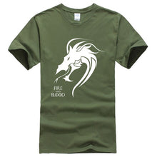 Load image into Gallery viewer, Game Of Thrones ''Fire And Blood'' T-Shirt