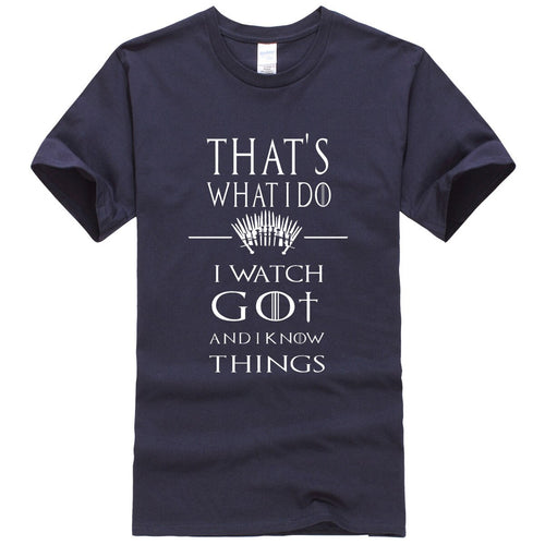 Game Of Thrones ''That's What I Do'' T-Shirt