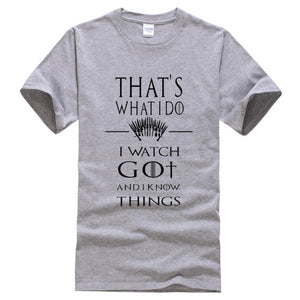 Game Of Thrones ''That's What I Do'' T-Shirt