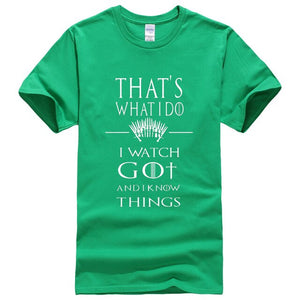 Game Of Thrones ''That's What I Do'' T-Shirt