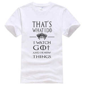 Game Of Thrones ''That's What I Do'' T-Shirt