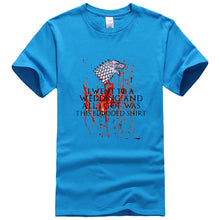 Load image into Gallery viewer, Game Of Thrones ''I WENT TO A WEDDING AND ALL I GOT WAS A BLOODED SHIRT'' T-Shirt